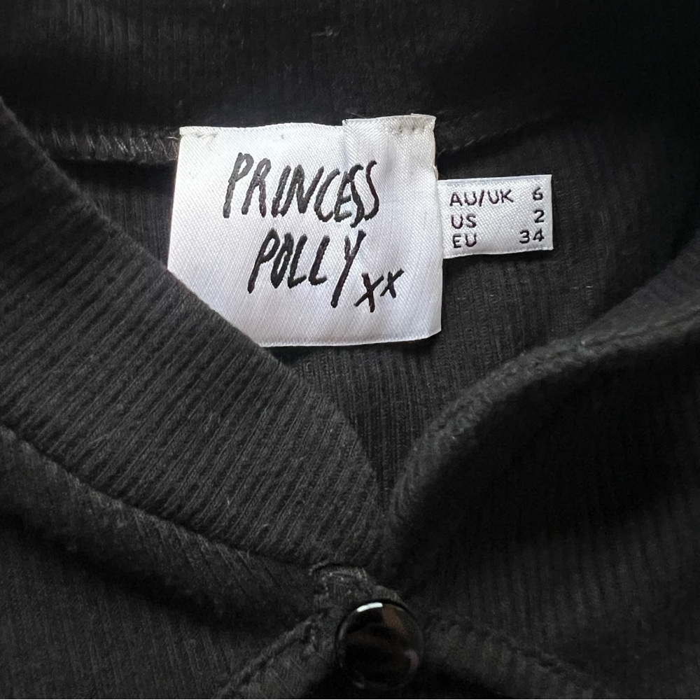 Princess Polly Carenza Top Black - Picture 4 of 5